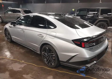 2025 Hyundai Sonata N Line из США, поврежденный, VIN KMHL54JC5SA453067